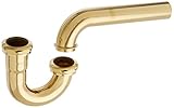 ジョーンズStephens p3892pb 1 1 / 4インチ17-gauge Polished Brass Pトラップ