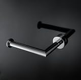Baketo Toilet Roll Holder in Polished Chrome by WS Bath Collections
