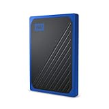 WD ポータブルSSD 500GB USB3.0 ブルー My Passport Go 外付け / 3年保証 【PS4 / Xbox Oneメーカー動作確認済】WDBMCG5000ABT-WESN