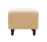 クリームアイボリー リジョイ オットマン 円錐脚　リジョイシリーズ:20色から選べる カバーリングソファ・スタンダードタイプ Colorful Living Selection LeJOY 【ﾉｰﾌﾞﾗﾝﾄﾞ品】