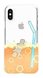 スマホケース Google Pixel 7a グーグルピクセル7a ケース カバー ハード ハードタイプ 全機種対応 ハードカバー アニマル ジュース 動物 オレンジ カモノハシ カラー06
