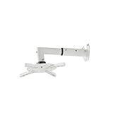 STARPLATINUM 強度 プロジェクター設置金具 壁付けタイプ パイプ長25.5-30cm PJセッターウォールGP103 ホワイト【液晶テレビ壁掛け】