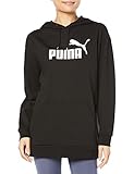 [プーマ] フード付きトレーナー ESS エロンゲーテッド ロゴフーディスウェット 588701 レディース 22年秋冬カラー ブラック(01) L