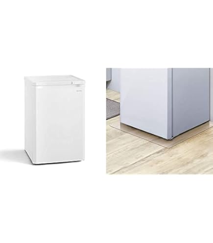 Amazon | アイリスオーヤマ 冷凍庫 85L 小型 前開き 省エネ ゼロエミ 