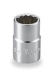 TONE(トネ) ソケット 差込角9.5mm インチサイズ 7/16inch 3DB-14