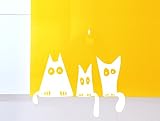 動物Funny Cat Man A Family Cat子供部屋子供スタイリッシュな壁アートステッカーデカールg10000