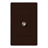 Lutron ca-cjh-br Claroアクセサリーケーブルテレビジャックブラウンブラウン