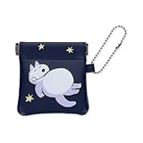 11ぴきのねこ バネポーチおなかいっぱい ネイビー