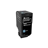 Lexmark - Cyan - original - toner cartridge LCCP, LRP - for Lexmark CS720de, CS720dte, CS725de, CS725dte, CX725de, CX725dhe, CX725dthe