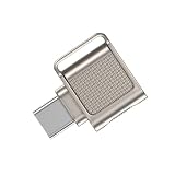 JUYAXIN 512GB USB3.0 Type C MicroSDsメモリーカードリーダーアダプターで、高速アプリパフォーマンスとFullHDビデオ用。