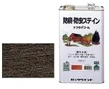 ロックペイント 油性ナフタデコール 4L ウオルナット