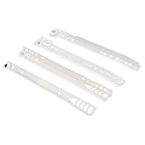 D DOLITY PCデスク用　サイレントボトムランナー　搭載ドロワースライドローラーガイド　250x32x8mm　全2サイズ - 10インチ
