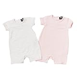 [ディーアンドジージュニア] D&G JUNIOR ベビー服 半袖ショートオール 2枚セット DGL1D627PK Mサイズ
