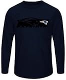 新しいEngland Patriotsメンズ長袖合成Storm Shirt Navyビッグ＆トールサイズ 3X