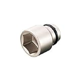 トネ(TONE) インパクト用ソケット 6角 4NV33 対辺寸法:33×差込角:12.7×全長:48mm 1個
