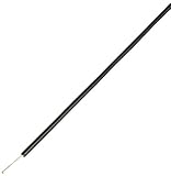 協和ハーモネット UL耐熱ビニル絶縁電線 黒 リール巻 50m UL1015 AWG18 50m<BK>