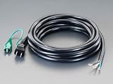 15A/3m [ｱｰｽ付]電動工具用電源ｺｰﾄﾞ(端子付) EA940AD-3