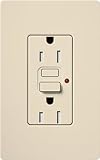 Lutron SCR-15-GFTR-ES Satin Colors 15A GFTR Electrical Socket Receptacle, Eggshell by Lutron [並行輸入品]