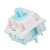 EPOMAKER Jade Blossom キーボードスイッチ LYステム フルPOM ゲーミングキーボード用 ハウジング リニア 潤滑済み 5ピンスイッチ 30ピース (Linear, Jade Blossom 53gf)