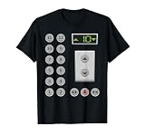 エレベーター ボタン おもしろ ネタT 開閉ボタン ジョーク メンズ キッズ 押したい Tシャツ
