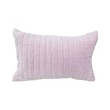 Auggie Quilted Velvet Pillow Cover, Milly by Auggie