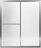 Sterling 572075-59S-G05 Prevail 59-3/8-Inch x 70-1/4-Inch Framed Sliding Bath Door with ComforTrack 