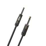 D'Addario ダダリオ シールドケーブル (ギターシールド) American Stage Kill Switch Instrument Cable PW-AMSK-30 (9.1m S-S) 【国内正規品】