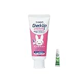 ライオン DENT. チェックアップ コドモ Ｋｏｄｏｍｏ ストロベリー ６０ｇ +kodomoアップルサンプル5g付き