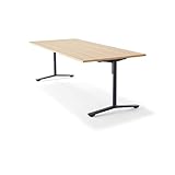 コクヨ   ミーティングテーブル DAYS OFFICE FLIP TOP XY-TFT219SCE6AMC1 幅210×奥行90CM 天板グレ