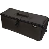 トラスコ中山:TRUSCO 大開口布製工具ケース ブラック 420mm TDTC-420-BK 型式:TDTC-420-BK