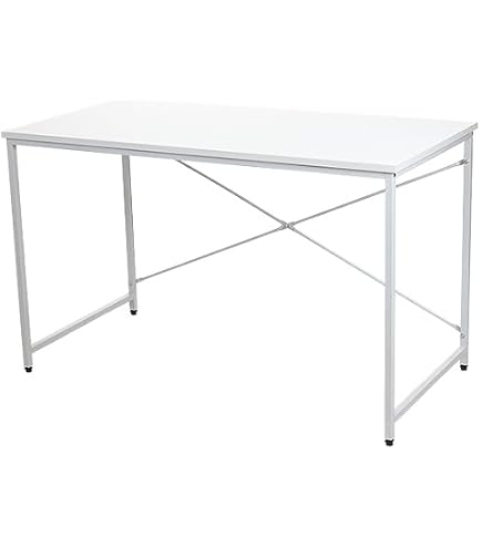 Amazon | 【組立簡単】パソコンデスク シンプル 幅120cm 奥行60cm