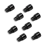 ＤＩＹパートナ－ 鉄製 ネジＷ１／４ ダボ棚受 金具 サイズ Φ８×６ｍｍ オン ８個 (Ｗ１／４ ＧＢ)