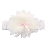 Onuneed ベビー キッズ ヘアヘアアクセサリー 結婚式やパーティー 髪飾り 新生児 赤ちゃん 出産祝い 内祝い お宮参り 誕生日 等にも-お花 (009)