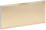 Sellstrom 18509 Gold Coated Polycarbonate Passive Welding Filter Plate, Shade 9, 4-1/4 Length x 2 Wi