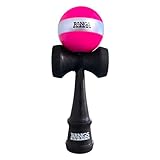 ラングスジャパン(RANGS) ラングスけん玉 ピンク 木製ブナ 予備糸 糸通し付き 6歳から KENDAMA