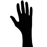 Ship Now Supply SNGLV2006XL Best Nighthawk Nitrile Gloves Extended Cuff Xlarge black (Pack of 50) [並