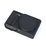 ipovoq カメラ ケース ZS99 TZ99 に対応 カメラ バッグ カバー 保護 カバー シリコン バッグ ブラック