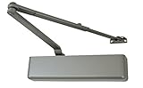 FALCON SC81 Rw/PA ALUM FULL Medium Duty Door Closer, Regular Arm with Parallel Arm Shoe, Full Cover,