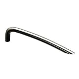 Richelieu Hardware BP2105096170 Center To Center Contemporary Stainless Steel Handle Pull 3.78 [並行輸入