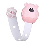 安全ロック ベビーガード 引き出しロック ストッパー 子供 安全ロック 可愛い5個セット (ピンク)