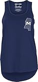 NCAAミシシッピOle Miss Rebels Junior 's快適色タンクトップ、大、海軍