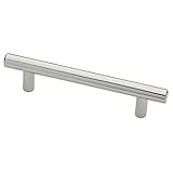 Liberty P01012-PC-C 96/135mm Kitchen or Furniture Cabinet Hardware Handle Steel Bar Pull, Polished C