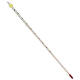 シンワ 棒状温度計 アルコール H-6 -30~50℃ 30cm 72574 10個入