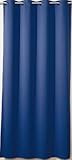 Ideenreich Schlaf gut 2018-4 Blackout Curtain 260 x 145 cm Light Blue by IDEENREICH