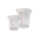 Winco Round Storage Container, 18-Quart by Winco [並行輸入品]