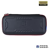 【任天堂ライセンス商品】タフポーチ プラス for Nintendo Switch レッド×ブラック【Nintendo Switch 有機ELモデル対応】