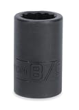スナップオン 11/16インチ インパクト用ソケット 差込み角:1/2インチ ショート 12ポイント  【並行輸入】 IMD220