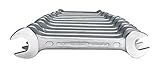 GEDORE 6078350 Double Open-Ended Wrench Set, 6-34mm Width (12 Pieces) [並行輸入品]