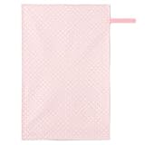 赤ちゃんにやさしい安心おむつ替えシート（日本製）　ポルカドット・ピンク　B0700100　日本製