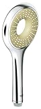 グローエ(GROHE) レインシャワーアイコン100 ハンドシャワー(ライトストーン) 26034DR0 TOTO/INAX/KAKUDAI/SANEI対応ホース用アダプタ付き (グローエジャパン公式